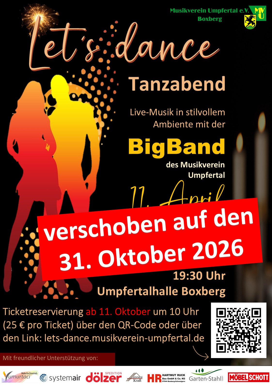 Plakat Let's dance 2026
